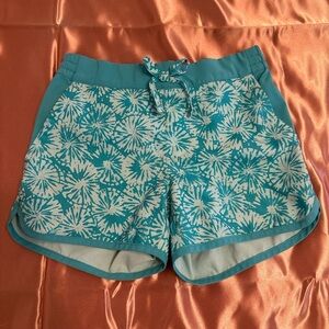 Columbia Kids Blue Print Shorts